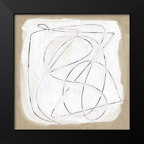 Format Black Modern Wood Framed Art Print by Hobday, Dan