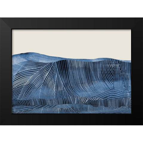 Harvest Black Modern Wood Framed Art Print by Hobday, Dan