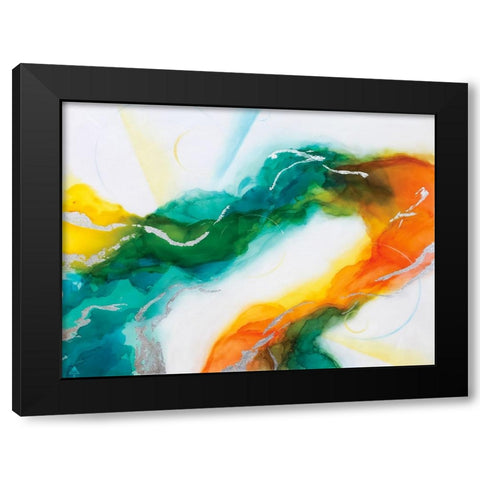 Adaptive Optics Black Modern Wood Framed Art Print by Storms, Alyson