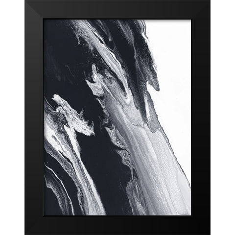 Blackandwhitestorm Std Black Modern Wood Framed Art Print by Storms, Alyson
