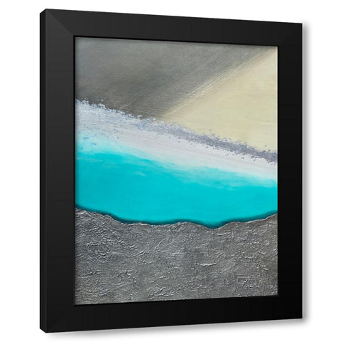 Desert Oasis 2 Black Modern Wood Framed Art Print by Storms, Alyson