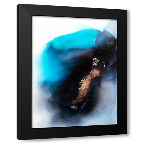 Inception Black Modern Wood Framed Art Print with Double Matting by Storms, Alyson