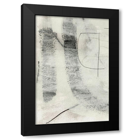 Real No1 Black Modern Wood Framed Art Print with Double Matting by Hobday, Dan