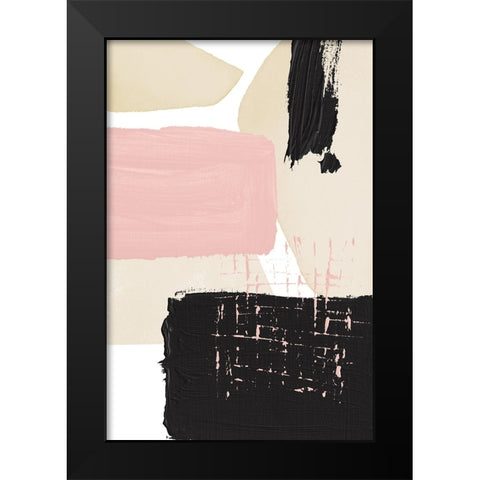 Expression of calm-1 Black Modern Wood Framed Art Print by Ann Moss, Sally