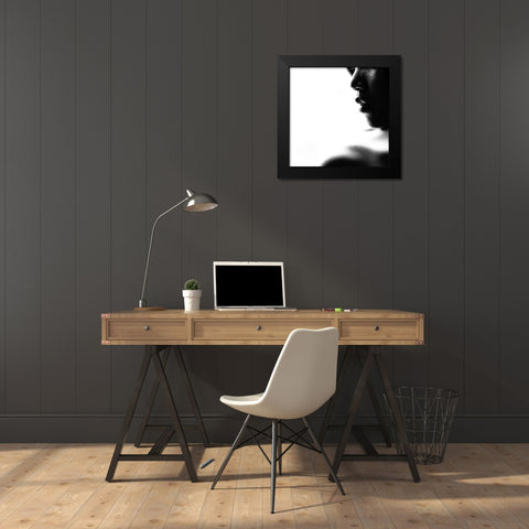 Excite Black Modern Wood Framed Art Print by wahyu adi, bonifasius