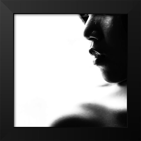 Excite Black Modern Wood Framed Art Print by wahyu adi, bonifasius