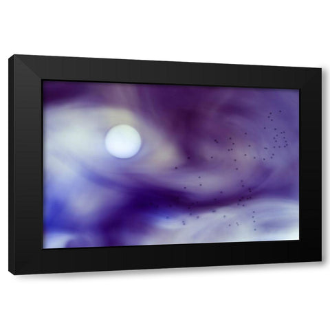 Passage Into The Unknown Black Modern Wood Framed Art Print by Onkamo, Carola