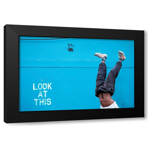Look At This Black Modern Wood Framed Art Print with Double Matting by Wride, Linda
