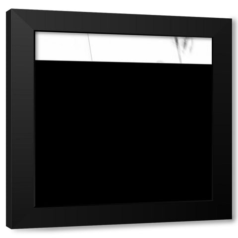 Slalom Black Modern Wood Framed Art Print by Cheli, Ivano