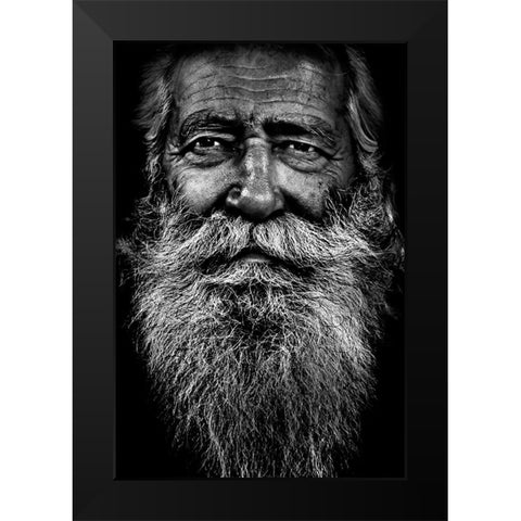 Mr. Nicholas... Black Modern Wood Framed Art Print by Grambone, Antonio