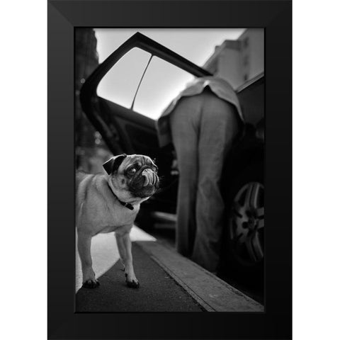 Untitled Black Modern Wood Framed Art Print by Debon, Christophe