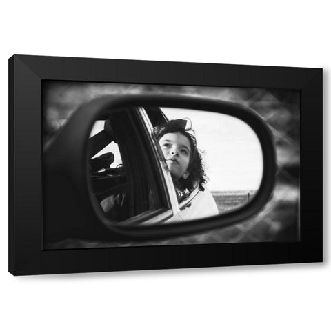 A Wild Desire Black Modern Wood Framed Art Print by Mexia, Laura