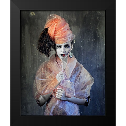 The Witch Black Modern Wood Framed Art Print by Salim-Bhayangkara, M.