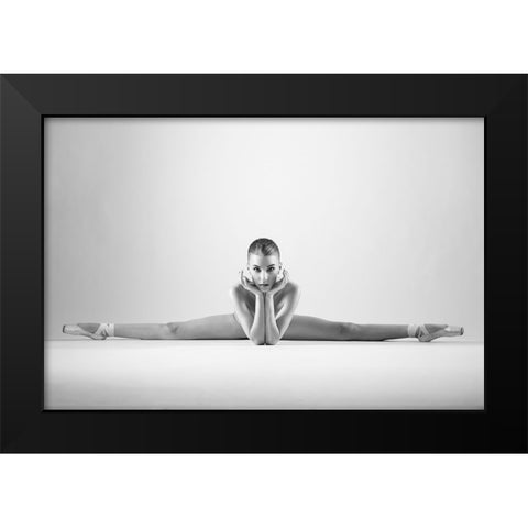 Untitled Black Modern Wood Framed Art Print by Branicki, Arkadiusz