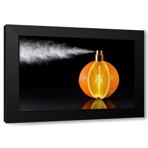 Natural Perfum Black Modern Wood Framed Art Print with Double Matting by M. Garcia, Jesus