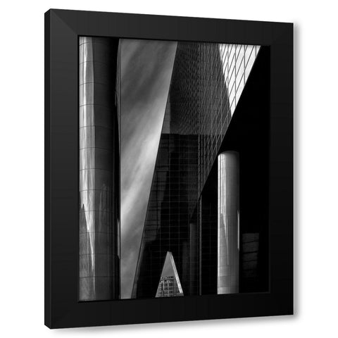 Architecture Is Frozen Music ... (1) Black Modern Wood Framed Art Print with Double Matting by Depaepe, Yvette