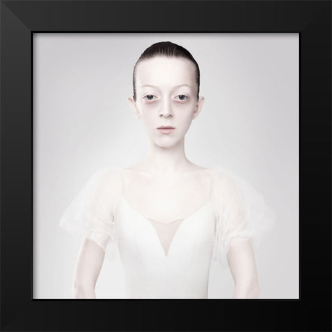 Dress Black Modern Wood Framed Art Print by Katiev, Vladimir