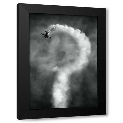 Questions About This Manoeuvre?-Anyone?-No? Black Modern Wood Framed Art Print by Reinders, Riekus