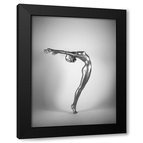 2Light Black Modern Wood Framed Art Print by Branicki, Arkadiusz