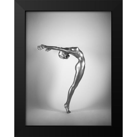 2Light Black Modern Wood Framed Art Print by Branicki, Arkadiusz