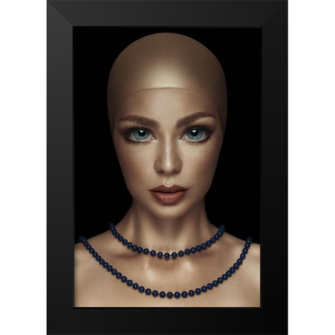 Serial No. 080984 Black Modern Wood Framed Art Print by Katiev, Vladimir