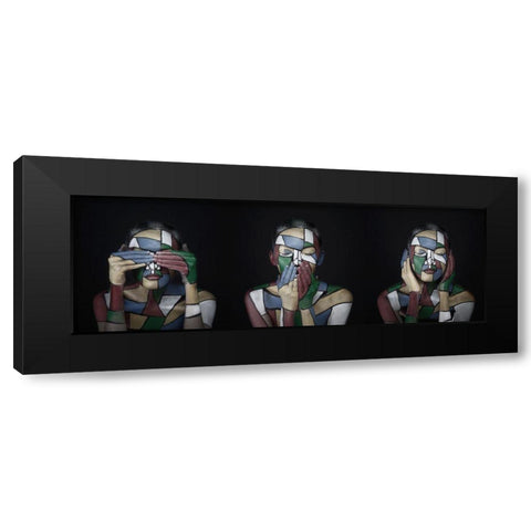 Limitation Black Modern Wood Framed Art Print by Torinno, Gavin