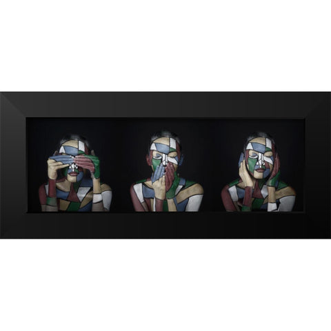 Limitation Black Modern Wood Framed Art Print by Torinno, Gavin