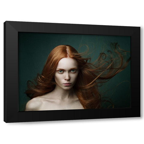 Untitled Black Modern Wood Framed Art Print with Double Matting by Leonidchenko, Sergey