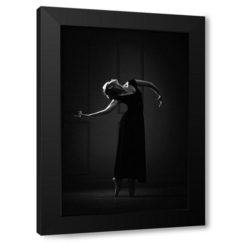 Untitled Black Modern Wood Framed Art Print with Double Matting by Pilipchuk, Konstantin
