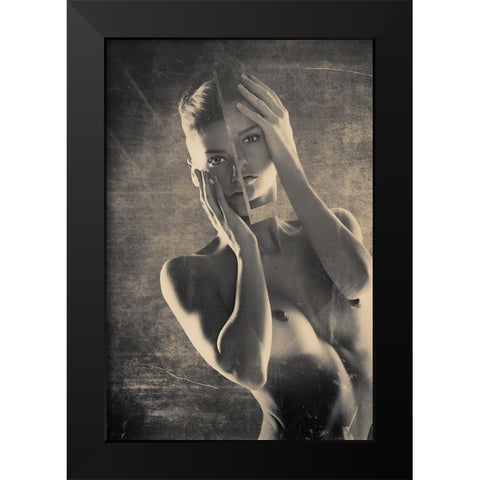 Untitled Black Modern Wood Framed Art Print by Liporace, Riccardo