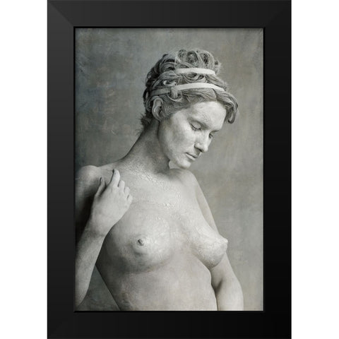 Untitled Black Modern Wood Framed Art Print by Smirnov, Sergei
