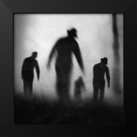 Untitled Black Modern Wood Framed Art Print by Satriani, Jay
