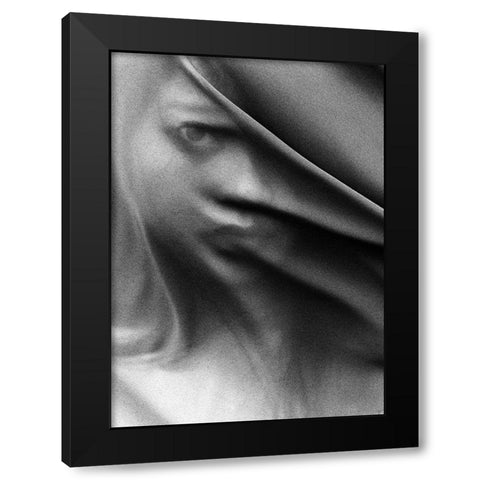 Valeria Black Modern Wood Framed Art Print with Double Matting by wahyu adi, bonifasius