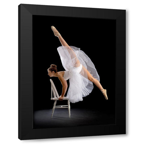 Touch Of Class Black Modern Wood Framed Art Print with Double Matting by Pentony MA, Pauline