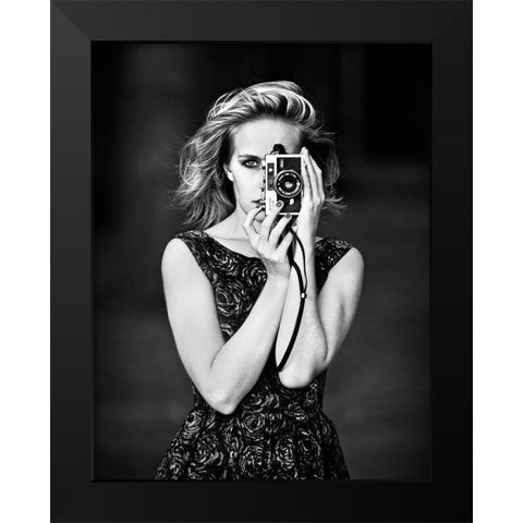 Photography Black Modern Wood Framed Art Print by Hur, Lars