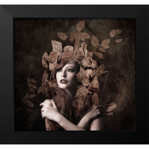 Artemis, Daughter Of Zeus Black Modern Wood Framed Art Print by Besari, Faizal