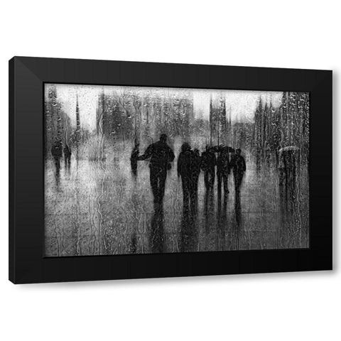 After The Rain Black Modern Wood Framed Art Print with Double Matting by Schleicher-Schwarz, Roswitha