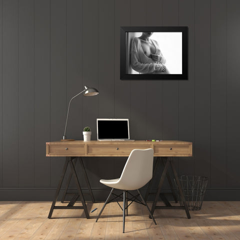 Untitled Black Modern Wood Framed Art Print by Shevchenko, Yuri