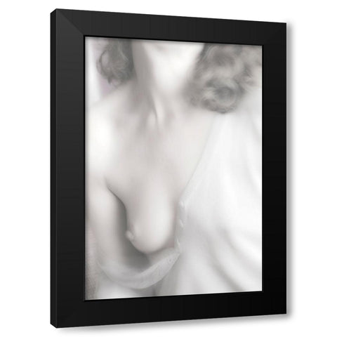Vanished Black Modern Wood Framed Art Print by Bousca, Bogdan