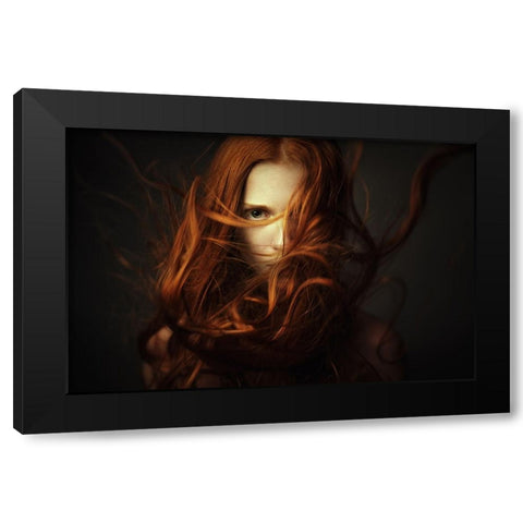 Untitled Black Modern Wood Framed Art Print by Ageev, Dmitry