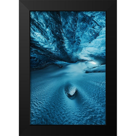 Crystal Cave I Black Modern Wood Framed Art Print by Pablo de, Juan