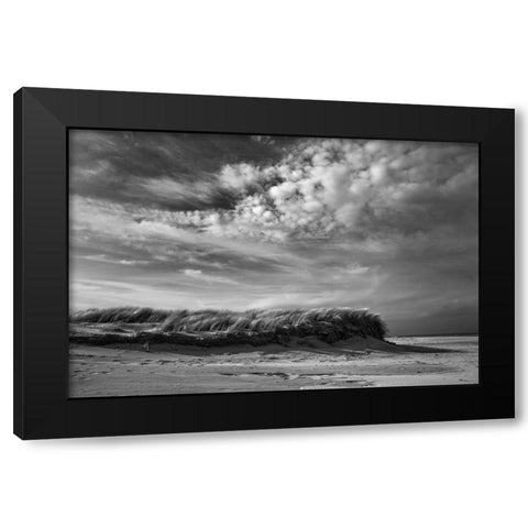 Untitled Black Modern Wood Framed Art Print with Double Matting by van der, Liesbeth