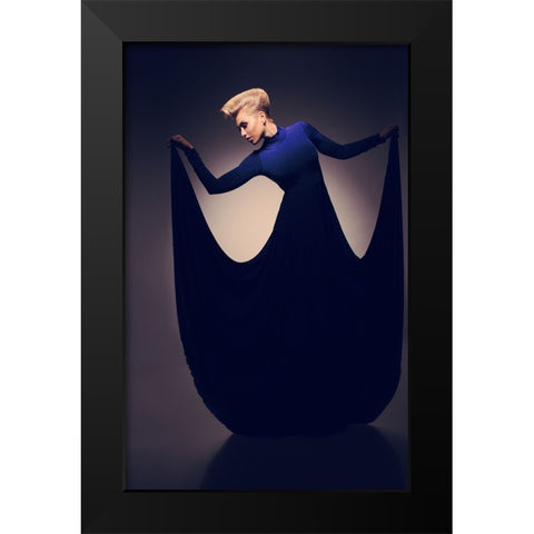 Untitled Black Modern Wood Framed Art Print by NJmerik