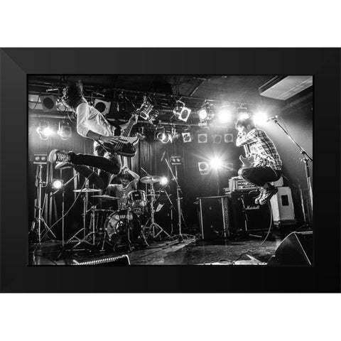 Onstagephotography Black Modern Wood Framed Art Print by Nakamatsu, Kenji