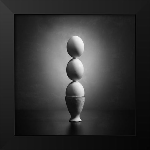 Well Balanced Diet 2 Black Modern Wood Framed Art Print by Ivanova, Victoria