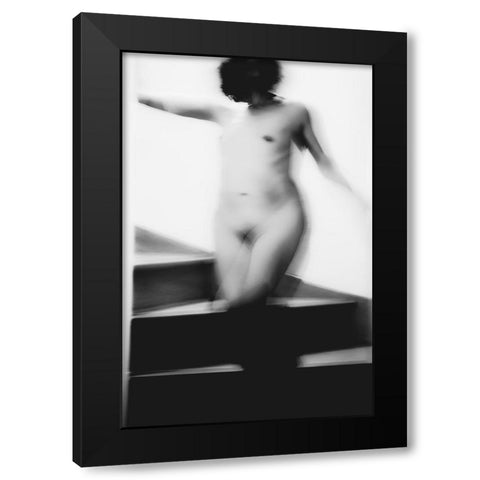 Clin DA“Il Black Modern Wood Framed Art Print with Double Matting by Bousca, Bogdan