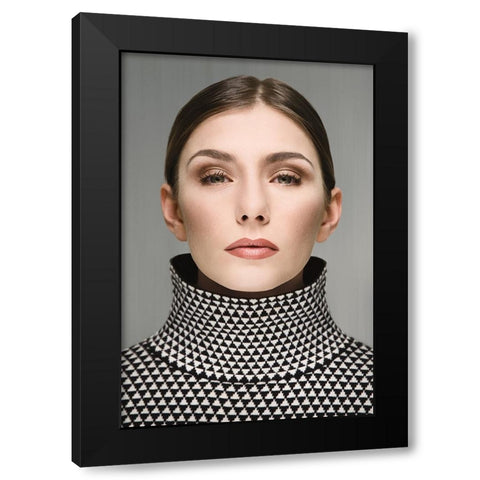 Passport In 3015 Black Modern Wood Framed Art Print by Aristoteles, David