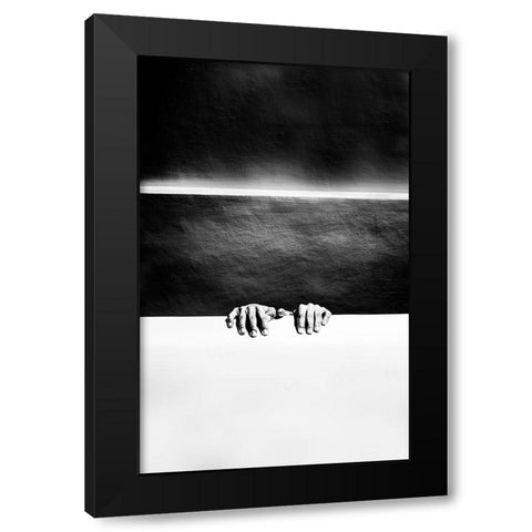 Untitled Black Modern Wood Framed Art Print by Davizosco
