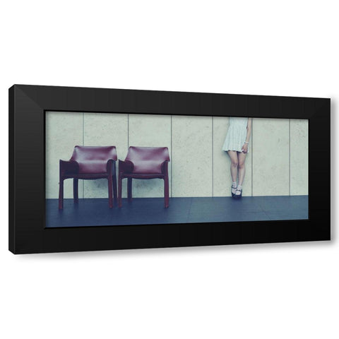 Museum Black Modern Wood Framed Art Print with Double Matting by Amenomori, Keiichiro