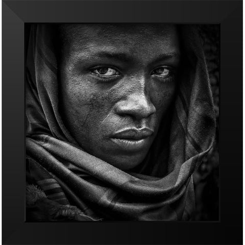 Untitled Black Modern Wood Framed Art Print by Inazio Kuesta, Joxe